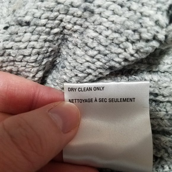 Woolrich Woolen Mills gray wool blend sweater men's size large 13039 - Picture 7 of 9